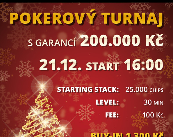 Teplice: Vánoce s Kajotem nabídnou prizepool 200.000 Kč!