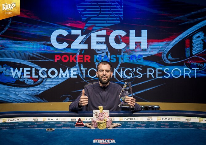 Czech Poker Masters opanoval Chorvat Ivan Ćurić, který si odváží €90.000 + tiket na ME WSOPE