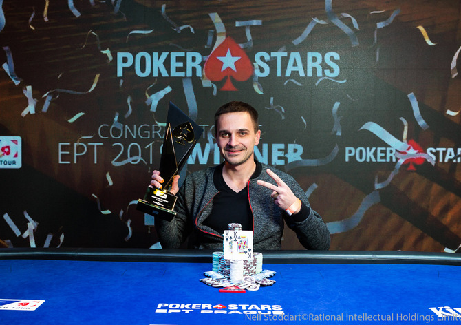 V Praze se přepisovala historie. Mikalai Pobal se stal dvojnásobným šampionem EPT!