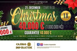 Milion ve hře! V Imperatoru startuje o víkendu Christmas €40.000 GTD!