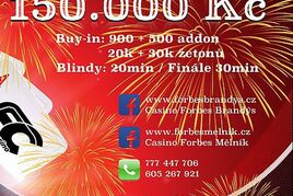 FPT Main Event. V Brandýse a Mělníku se v pátek a sobotu hraje o 150.000 Kč