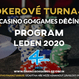 Pokerové turnaje v Go4games Děčín v lednu 2020