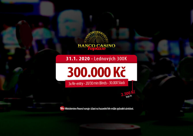 Banco Teplice: Lednový Major nabídne garanci 300.000 Kč!