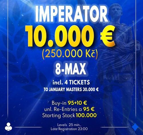 Druhý lednový víkend nabídne v Dolním Dvořišti bitvu o €10.000 a zajímavé kvaldy