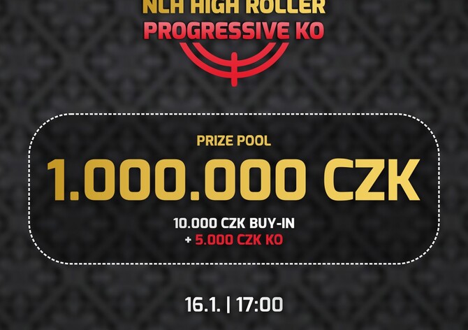 RS Savarin: NLH High Roller Progressive Bounty o 1.000.000 Kč už ve čtvrtek