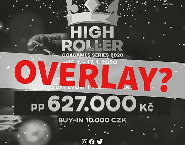 G4G Olomouc: Třetinový overlay v High Rolleru? Late registrace otevřena