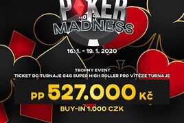 Poker Madness: Před dnešním Turbo flightem chybí v PP přesně 150.000 Kč!