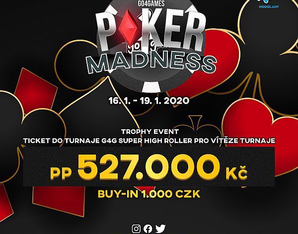 Poker Madness: Před dnešním Turbo flightem chybí v PP přesně 150.000 Kč!