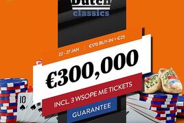 Dutch Classics se vrací! Nizozemci vezou do King&#039;s garanci €300.000