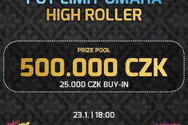 RS Savarin: PLO High Roller o 500.000 Kč už tento čtvrtek