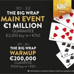PLO Big Wrap se vrací do King&#039;s, Main Event garantuje €1.000.000!