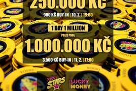 Přijďte na pražská Luka v pondělí a úterý zabojovat o 1.250.000 Kč! 