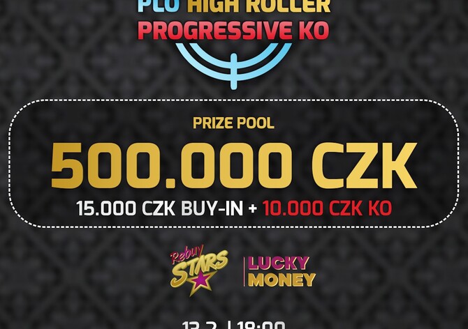 RS Savarin: PLO High Roller Progressive KO o 500.000 Kč už tento čtvrtek