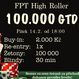 Oslavte Valentýna brandýským High Rollerem o 100.000 Kč!