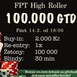 Oslavte Valentýna brandýským High Rollerem o 100.000 Kč!