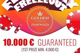 Tento pátek! Únorový Freezeout na Cínovci garantuje €10.000