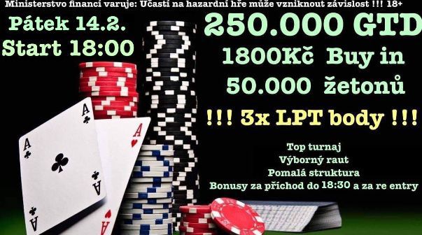 Litoměřice: V pátek event o 250K! Startuje nová LPT o půl milionu!