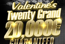 Banco Bratislava: Už dnes Valentine&#039;s Twenty Grand €20.000 jen za €70 