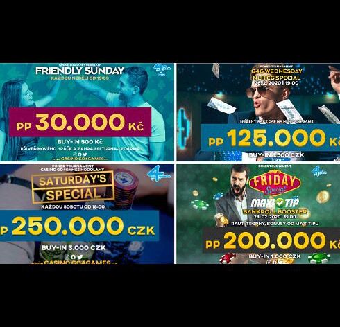 Poslední únorový týden přinese do Go4games Hodolany další skvělé turnaje!