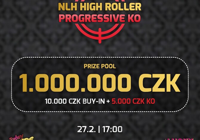 RS Savarin: NLH High Roller Progressive Bounty o 1.000.000 Kč už ve čtvrtek