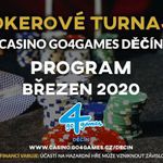 V březnu si v Go4games Děčín zahrajete v poker o vice než 1.500.000 Kč!