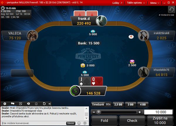 Partypoker.cz: Powerfest startuje! Už dnes o miliony!