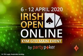ÉPéTéčka odložena, Irish Poker Open se odehraje na partypokeru!