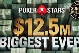 Sunday Million slaví narozeniny a boří rekordy! V neděli minimálně o $12.500.000!